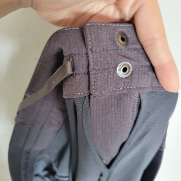 Kuhl Zipper Pocket Drawstring Active Strattus Skort Short Skirt Dark Gray Sz 18W - Picture 10 of 16